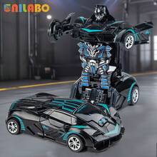 1 pieza Coche de juguete de transformación inercial Unilabo - Coche robot de transformación automática, mini juguete, regalo perfecto para fiestas para que las mamás se lo den a los niños. Coche de juguete de carreras, vehículo para niños, juguete de carreras, juguete para niños, carreras para niños, juguete para niños, coche robot, juguete de cumpleaños para niños, vuelta al cole, regalo de carnaval, regalo de Pascua - Multicolor - Ver 14