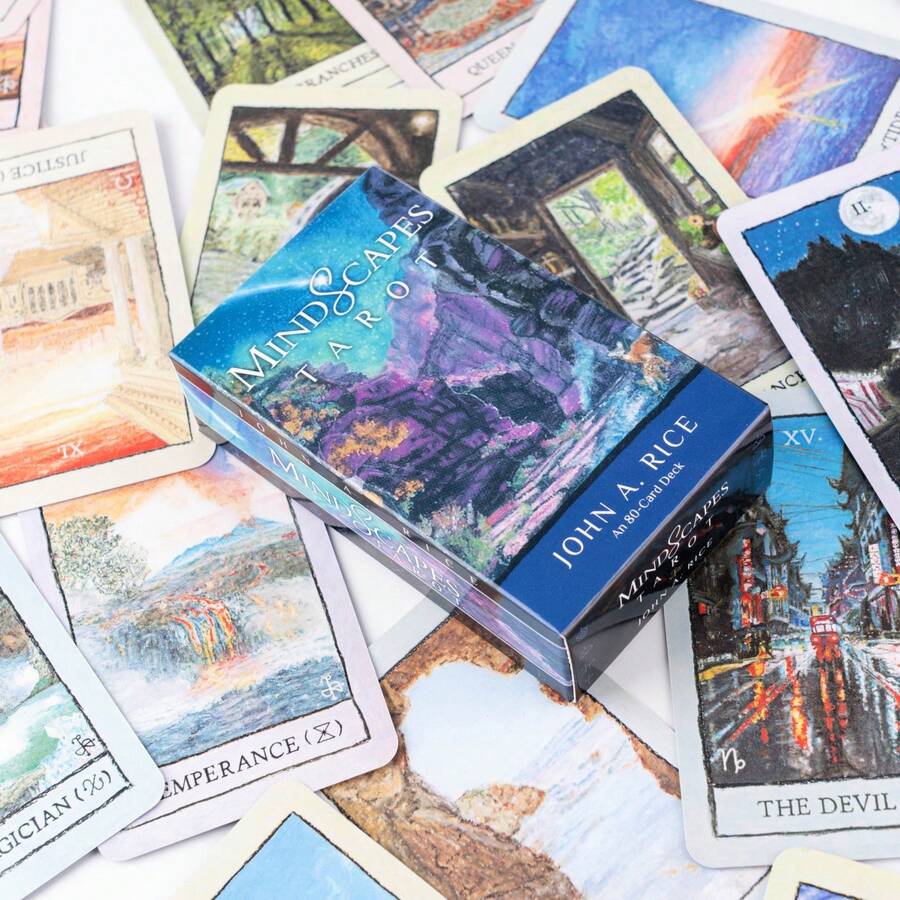 Auspice Mind Space Tarot Necromancy Decks Card Game Prediction Tarot Cards Deck - Multicolor - View 1