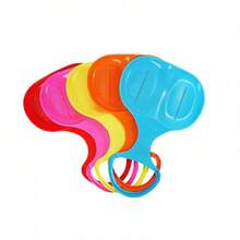 Thick Grass Sled Mat For Kids, Grass Sledding Board, Grass Ice Skating Mat, Grass Ice Skating Board - Skis [orange] - View 4