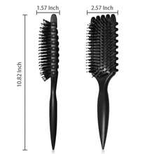 Curl Defining Brush For Curly Hair, Curly Hair Brush For Combing And Shaping Curls To Reduce Pulling And Curl Separation (Black) - Màu A - Xem 1