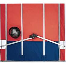 Mesa plegable portátil tamaño mediana equipo práctica hogar exterior - Texanos azules de Houston - Ver 2