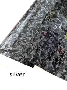 1 cuộn phim dán xe hơi sợi carbon rèn, decal trang trí xe hơi/xe máy cá nhân hóa, phù hợp với hầu hết các loại xe, thân xe, phim dán độ chế. - Một kích cỡ phù hợp cho tất cả - Xem 40