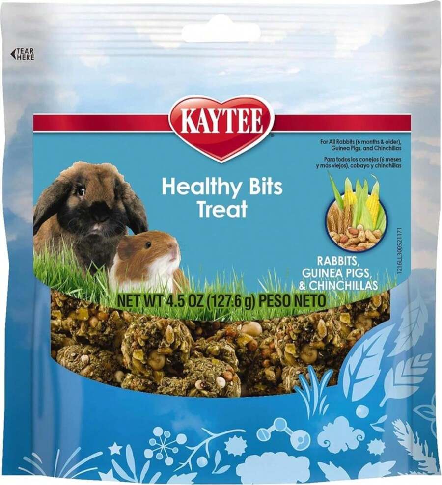 Kaytee Healthy Bits Treat Rabbit And Guinea Pig 4.5 Oz - ColorA - 查看 1