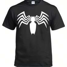 SPIDER T-Shirt  Games  Deadpool Gym Top Xmas Gift Print - Đen 6 - Xem 1