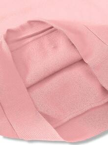 Disney Mickey & Minnie Mouse Best Friends Cute Stacked Comfortable Print Young Girls' Long Sleeve Sweatshirt, Suitable For Autumn/Winter, Lightweight And Cozy, Great For Layering In Fall, Fashionable Casual Wear, Graphic Design, Back To School Season, Autumn, Back To School Party, Suitable For Outdoor Picnic, Street Photography, Home, Campus, Holidays, New Year Gift - Hồng - Xem 5