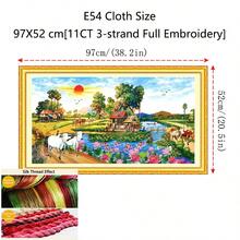 qingfei Landscape Painting Of Countryside Scenery, Harvest, Feng Shui Land, Suitable For Living Room And Bedroom, Vietnam & Cambodia - E54 - View 8