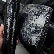 1 cuộn phim dán xe hơi sợi carbon rèn, decal trang trí xe hơi/xe máy cá nhân hóa, phù hợp với hầu hết các loại xe, thân xe, phim dán độ chế. - Một kích cỡ phù hợp cho tất cả - Xem 21