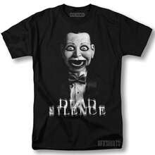 Dead Silence Shirt Classic Horror Movie Vintage Graphic T-Shirt - 黑色 - 查看 8