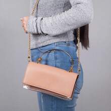 Purse Chain Strap Cross Body Chain Strap Replacement Chain For Handbag Shoulder Bag Purse Cute Girly Stuff - Black - View 6