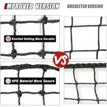 Golf NetGolf Practice Net Sports Netting Sports Practice Barrier Net Heavy Duty Ball Netting - 10x15 pies - Ver 5