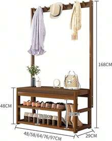 Appendiabiti - 100*29*168cm - Visualizzare 4