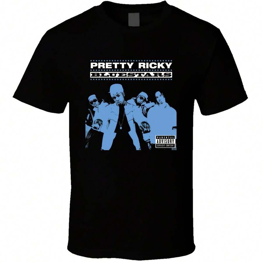 Camiseta Pretty Ricky Bluestars - Negro 1 - Ver 1