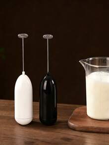 1件装电动奶泡器、电动咖啡搅拌器、奶泡器、手持搅拌器、泡沫制造器、创意电动搅拌器、电动咖啡搅拌器、牛奶搅拌器、厨房小工具、厨房电器 - 彩色 - 查看 3