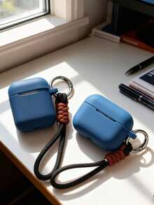 Silicone Earphone Case Protective Cover Suitable Compatible With Apple Wireless Earphone Case, Anti-Scratch And Anti-Drop - Clear - View 2