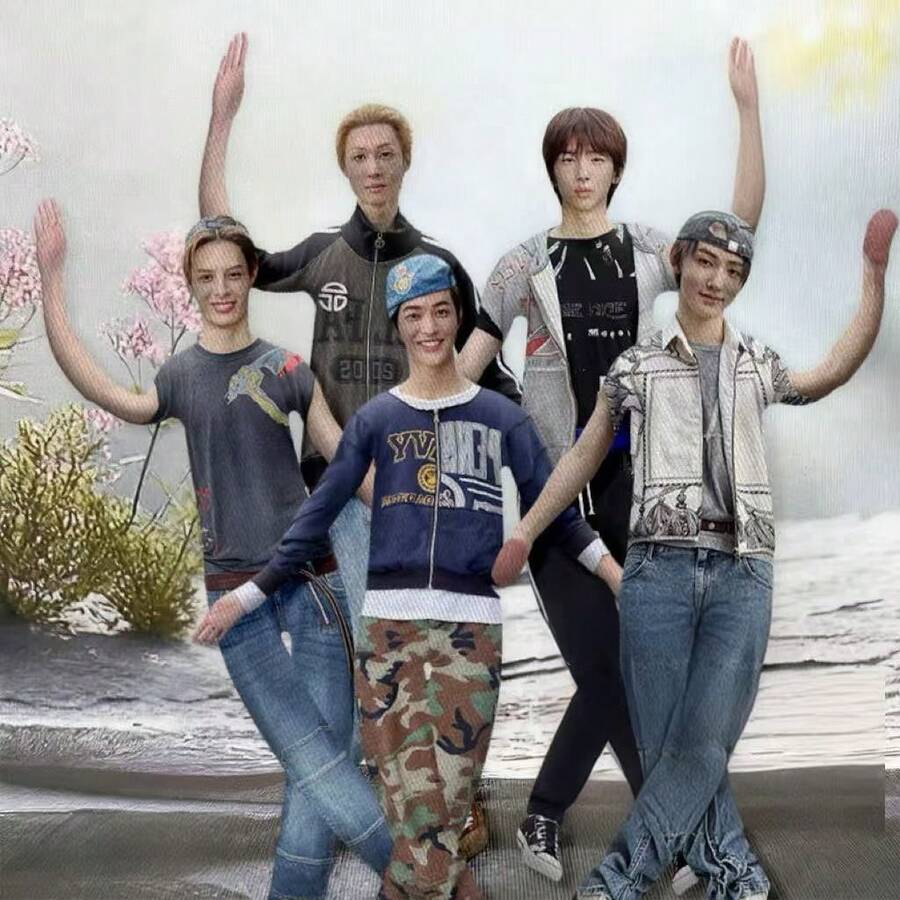 30厘米全新 CORTI/S 赞助可动抽象人偶，全身关节可动，适合作为送给男友/女友的礼物、卧室装饰或生日礼物 - 彩色 - 查看 1