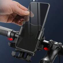 Electric Bike/Motorcycle/Bicycle Phone Holder, Delivery, Car Anti-Shake Navigation Mount - Grey - View 3