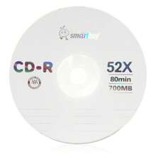 Smartbuy 200 discos 700 mb/80 min 52 discos CD-R con logotipo superior en blanco - 100 discos - Ver 4