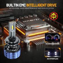 HYNBYZJ 2pcs H4 H7 Car LED Headlights H1 H11 9005 HB3 9006 HB4 9012 HIR2 9007 HB5 9008 H13 LED Headlight Car Lights Bulbs For Auto 12V - A - View 5