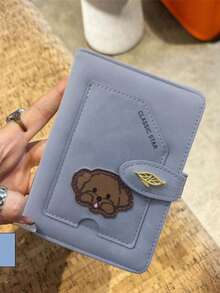 Multi-Functional Anti-Theft Protective Cover, Passport Holder, Minimalist Card Holder, Cartoon Theme Ticket & Travel Document Organizer - Multicolor - View 5