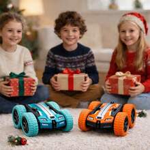PEYMALERA Coche De Control Remoto Niños Todo Terreno Deslizante Regalo - Naranja - Ver 9