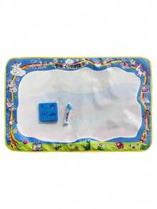 神奇水彩画垫和笔套装，超大可重复使用水彩涂鸦垫，有助于颜色识别，适用于办公室、学校、绘画、学生、马克笔、文具、男孩、女孩、学习用品、女孩玩具、男孩美术套装，拓展思维，激发动手创造力，复活节、生日礼物、返校礼物 - 彩色 - 查看 15