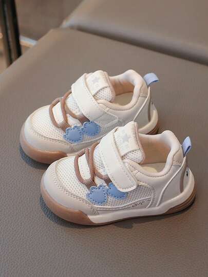 Breathable Mesh + Soft Sole, Safer For Toddler Walking