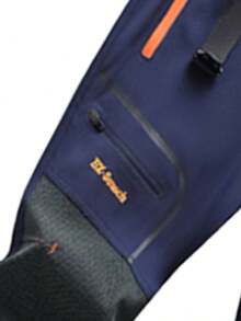 AHTELB Men's Spring And Autumn Casual Straight-Leg Cargo Pants, Outdoor Hiking Waterproof Windproof Tactical Pants - Navy Blue - View 5