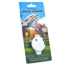 Original Stroke Counter with Universal Golf Glove Fastener - 4 - Ver 3