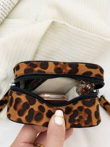 Túi đeo chéo hình trái tim bằng chất liệu PU, khóa kéo, dành cho bé gái, thích hợp sử dụng hàng ngày trong mọi mùa. - A - Xem 9