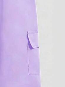 Tween Girl Letter Graphic Print Crew Neck Long Sleeve Top And Pants Set - Black - View 6