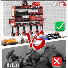 Garage Tool Storage Racks - Colour: Pink - View 5