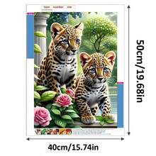 1 Set Handmade 5D DIY Diamond Painting Kit, Suitable For Home Bedroom Entrance Study Bathroom Decoration Canvas Wall Art, Holiday Gift - Multicolor - View 12