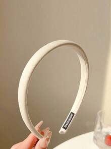 6pcs Ladies' Headband Colorful Plaid Small Headband Female 2025 New Style Girl All-Match Outdoor Hairpin Summer High-Grade Pressure Hair Bundling Headband,Hairband,Hair Hoop Headbands ,Makeup Headband Hair Accessories Head Accessories - Nhiều màu - Xem 5