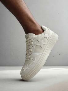 Men's New Breathable Casual Slip-On Sneakers, Versatile Sports Leisure Shoes - Beige - View 4