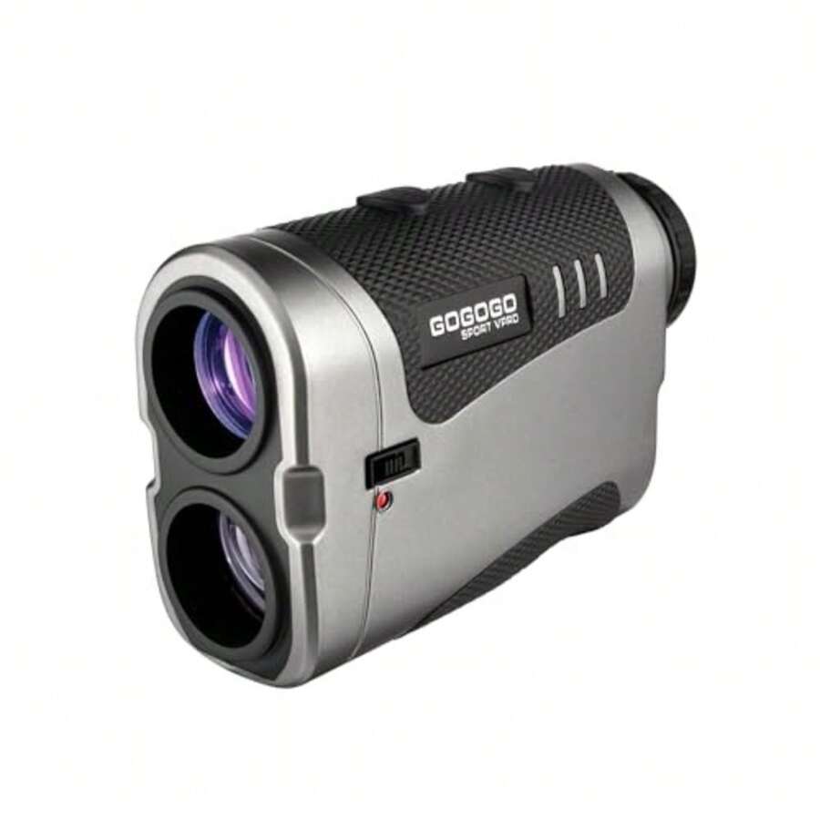 Gogogo Sport Vpro VRP Golf Rangefinder with Slope Switch 1500/2500 yd 7X Magnification Magnet Stripe ±0.3yd Accuracy Rechargeable Range Finders for Golfing/Hunting Golf Accessories - VRP 2500 PRO - Ver 1