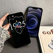 Emblema del Colo-Colo con fecha y nombre del equipo. Esta elegante funda es compatible con Samsung, Apple, OPPO, , etc. Fabricada en TPU flexible, resistente a golpes y arañazos, ofrece una excelente protección contra caídas y un agarre cómodo. Es un regalo ideal para familiares, amigos y seres queridos, y una opción perfecta para festivales. - Negro - Ver 4