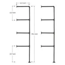 Garage Tool Storage Racks - 4-tier + Industrial - View 3