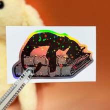 OZLICE Funny Cassette Tape Sticker: Please Be Patient With Me, I'm From The 1900sWater Bottle Sticker, Funny Stickers, Cute Stickers, Laptop Sticker, Stickers, Sticker For Laptop - Light Film - View 13