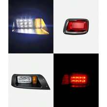 EZGO TXT LED Headlight and Tail Light Kit for 1996-2013 Gas and Electric Golf Carts 12V Street Legal LED Light Kit for EZGO TXT Golf Cart High Brightness Headlight Taillight Combo Black - Negro - Ver 4