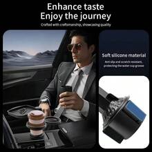 1个Dolwao旋转车载杯架托盘，汽车饮料杯架，咖啡饮料架，可扩展车载杯架 - Aa - 查看 8