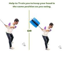 Golf Swing Trainer for Head Movement - Patented Head Lock Training Aid PGA Recommended for Consistency and Accuracy - como en la foto - Ver 4