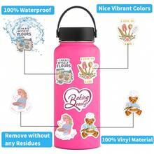 62 PCS Baking Stickers High-Quality And Beautiful Stickers For Scrapbook, Journaling, Laptop, Bumper, Skateboard, Water Bottles, Computer, Phone, Hard Hat, Car Stickers And Decals - Random Style - View 7