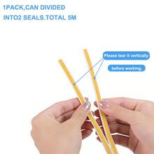 5M Door & Window Weather Stripping, Soundproof Insulation Seal Strip With Self-Adhesive Rubber Collision Protection - A - View 5