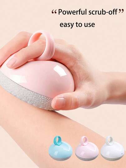 Handheld Exfoliating Brush, Suitable For Men And Women, Deep Cleansing Body Scrubber For Bathing, Foot And Back Scrubbing
