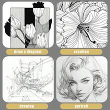 12pcs/Set Micro-Line Pens, Black Fine Line Pens With 12 Different Line Widths, Suitable For Artists, Illustrations And Sketches - Sets - View 5