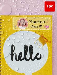 1/30/60/180/240pcs Personalized Photo & Name Stickers, Back To School Labels With Photo And Text, Transparent Waterproof PVC Self-Adhesive Labels, Suitable For Backpacks, Water Bottles, Lunch Boxes, Notebooks, Pencils, Personalized Gifts, Daycare - Multicolor - View 15