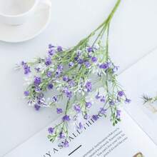 1/3/60 Stück künstliche grüne Pflanzen, Lavendel Bouquet, Outdoor Garten, Geburtstags Party, Party Dekoration, Hochzeitsblumenkorb, Brautstrauß, Heim Dekoration, Restaurant, Wohnzimmer, Schlafzimmer, Fensterbank, Vase Dekoration, Dekorationen, Neujahr Dekoration, Outdoor Garten, Schulanfang - Violett - Übersicht 9
