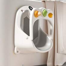 Asiento de baño para bebé, silla de bañera antideslizante, silla de entrenamiento para recién nacidos, taburete de baño para niños, silla de baño con sensor de temperatura, modelo antideslizante - Multicolor - Ver 8