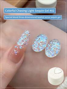 annies 5毫升微粒亮片闪粉凝胶指甲油，反光全息可卸半永久UV指甲油，女孩沙龙独家发售 - 彩色 - 查看 6