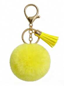 Bộ móc khóa tua rua mềm mại đáng yêu này là một món quà nhỏ bất ngờ dành cho chính bạn hoặc bạn bè. Chất liệu bông xù mềm mại tạo cảm giác thoải mái, và những chiếc tua rua sống động làm tăng thêm vẻ tươi tắn. Bạn có thể dễ dàng móc chúng vào chìa khóa để tránh bị mất, đồng thời làm cho túi xách của bạn thêm phần bắt mắt. Vô cùng tiện lợi cho việc sử dụng hàng ngày. - Cà phê nâu - Xem 12